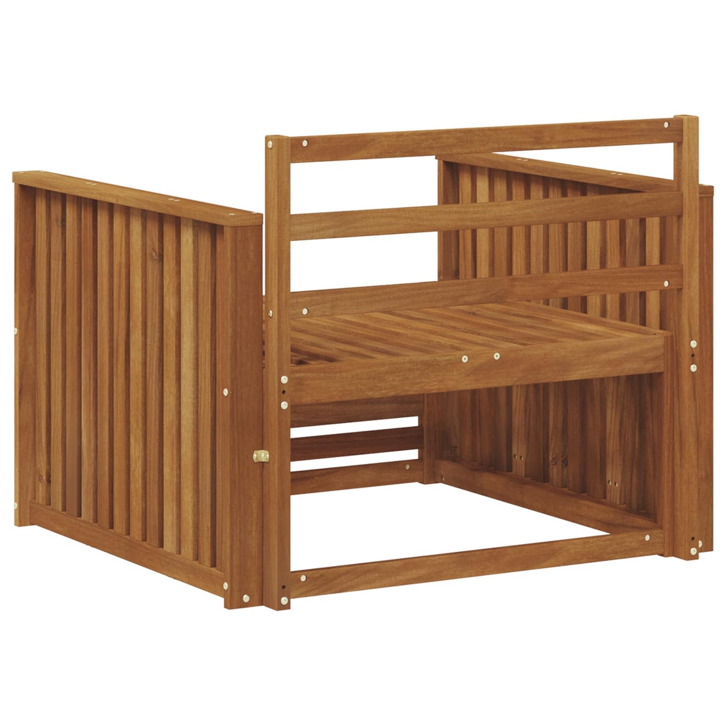 2 Stück Outdoor-Sofa Natur