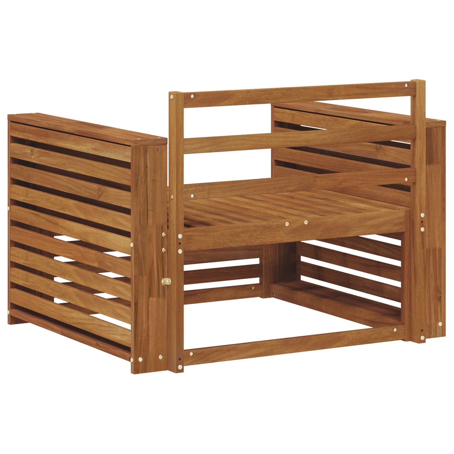 2 Stück Outdoor-Sofa Natur