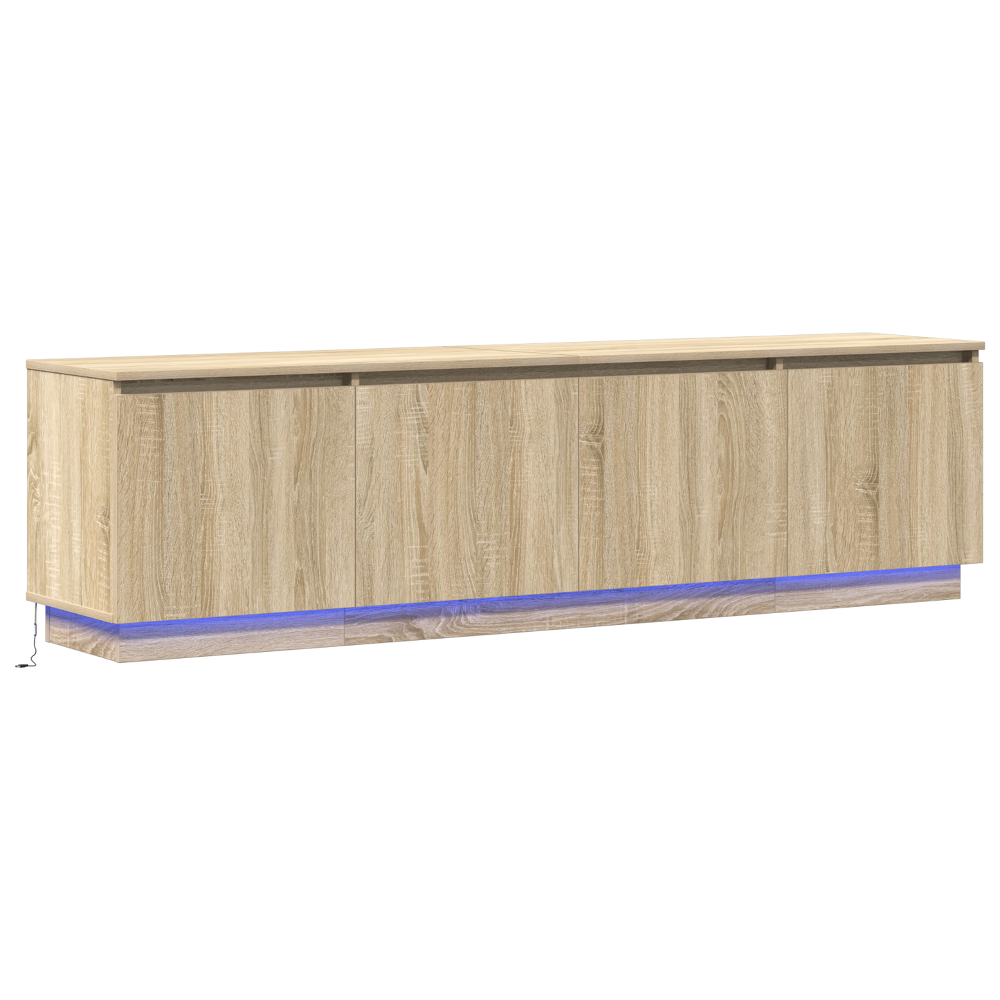 TV-Schränk Sonoma-Eiche 180 x 38 x 49 cm Holzwerkstoff