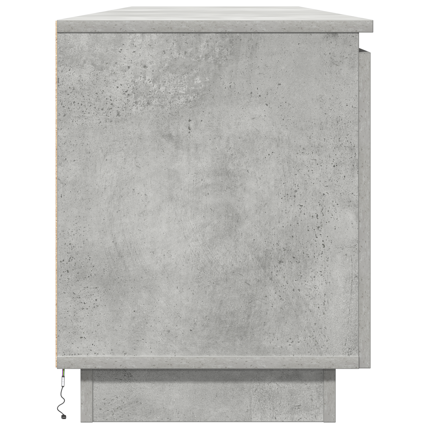 TV-Schränk Beton Grau 180 x 38 x 49 cm Holzwerkstoff