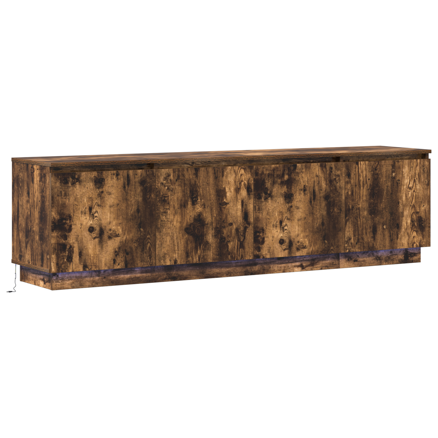 TV-Schränk Geräucherte Eiche 180 x 38 x 49 cm Holzwerkstoff