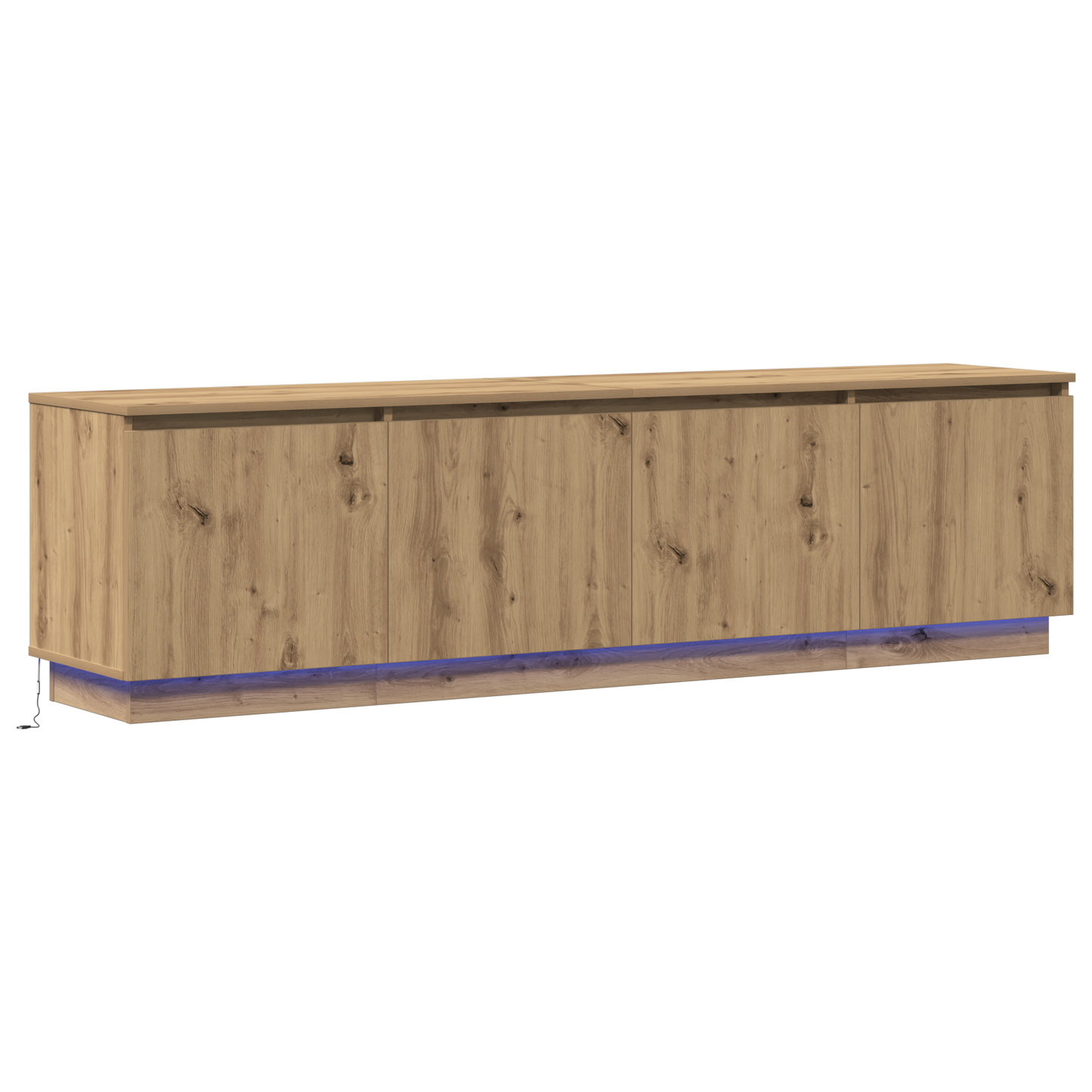 TV-Schränk Artisan-Eiche 180 x 38 x 49 cm Holzwerkstoff
