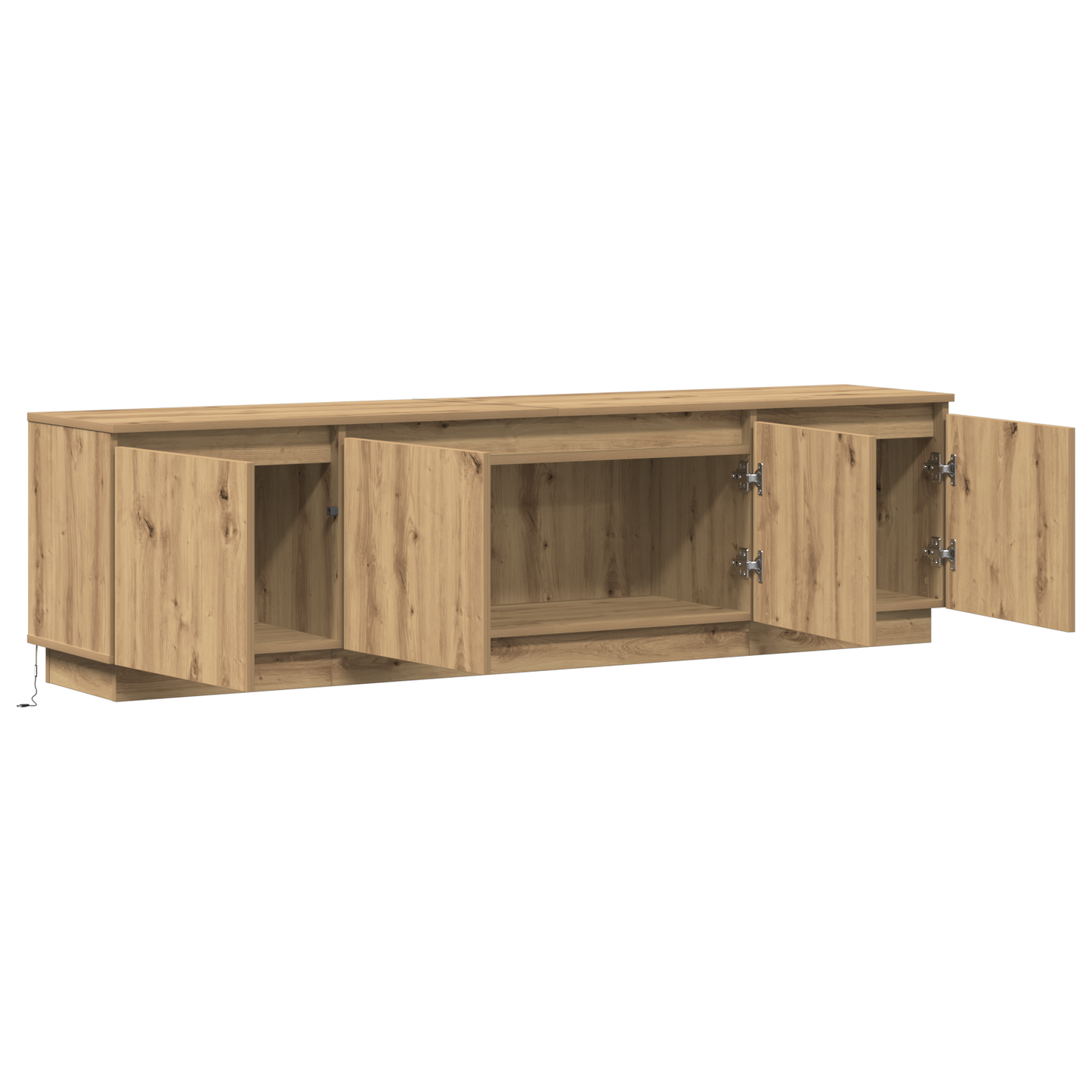 TV-Schränk Artisan-Eiche 180 x 38 x 49 cm Holzwerkstoff