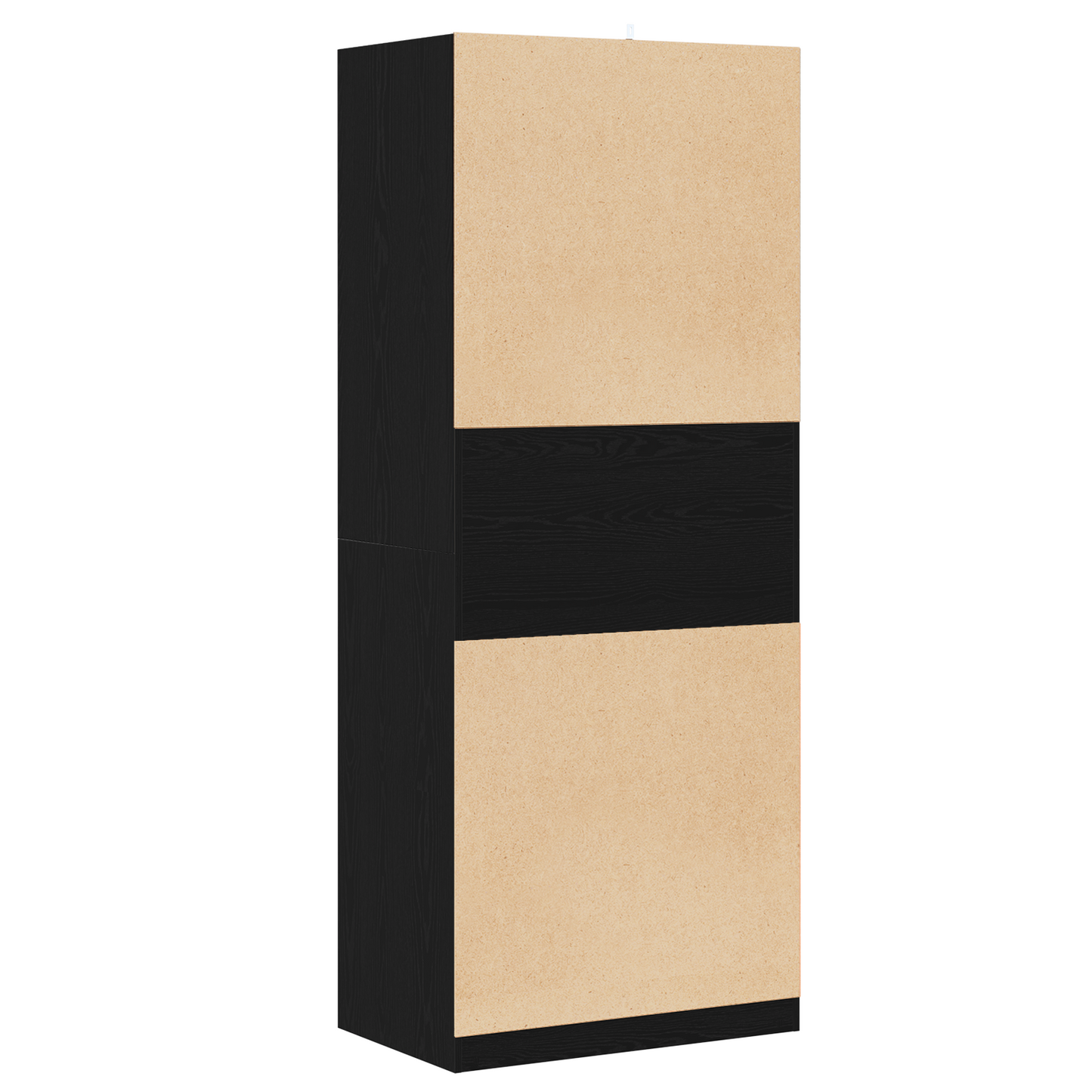 Kleiderschrank Artisan-Eiche 80 x 50 x 200 cm Holzwerkstoff