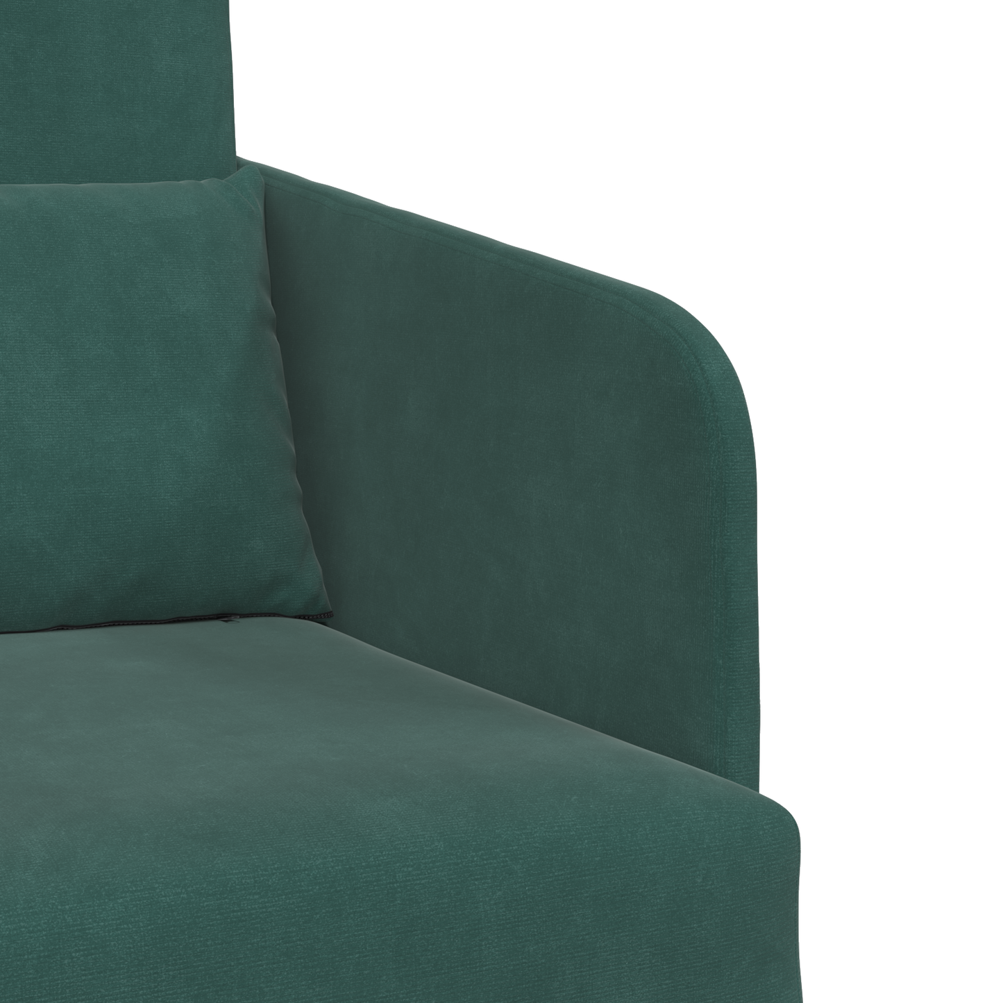 Schlafsofa Dunkelgrün 65 x 80 x 83 cm Samt